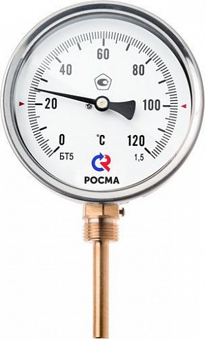 Термометр радиальный БТ-52.211 (0...160С) L=100 мм